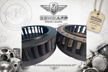 Zündapp Lüfterrad / Gebläserad Nachbau – 266-07.603 – inkl. Befestigungsmaterial